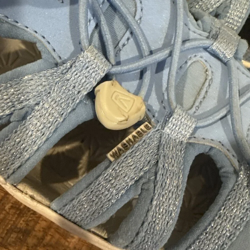 Keen Womens Whisper Closed Toed Sports Sandal Size 6 Blue Gray Hiking